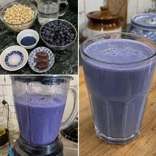 Creamy Blueberry Smoothie