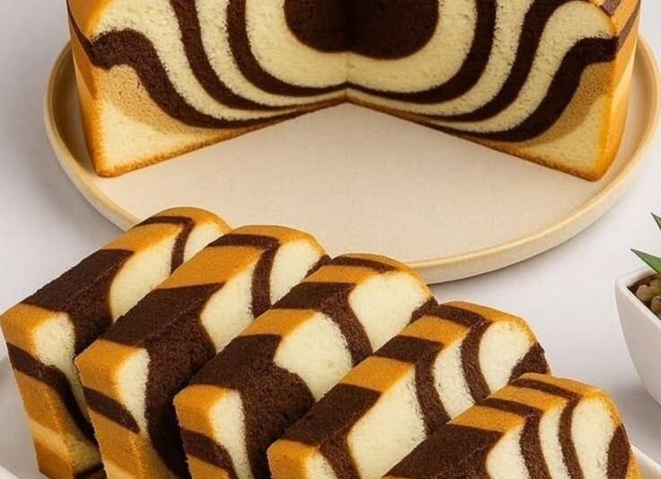 Zebra Marble Cake Recipe