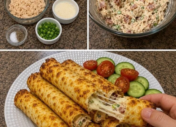 Keto Chicken Bacon Ranch Taquitos