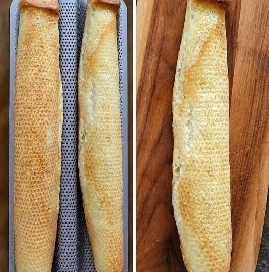 Homemade French Baguette Recipe – Crispy Outside, Soft & Airy Inside