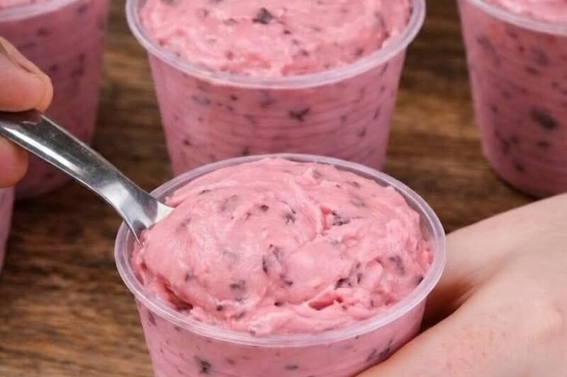 Zero-Point Strawberry Ice Cream