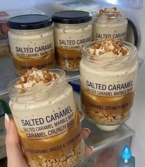 Healthy No-Bake Salted Caramel Cheesecake Shooters